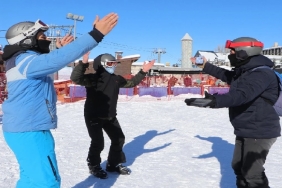 Erzurum Palandöken’de Kar Kalınlığı 2 Metreyi Aştı, Kayak Sezonu Yoğun İlgiyle Devam Ediyor